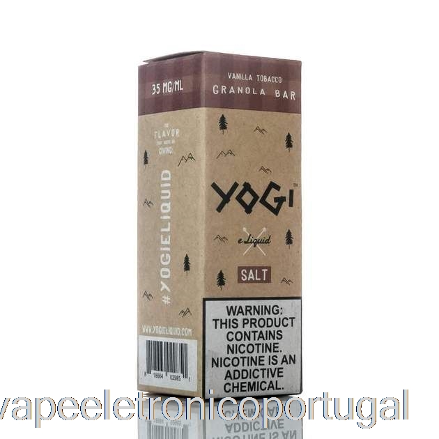 Barra De Granola De Tabaco De Baunilha Vape Eletronico - E-líquido De Sais De Iogue - 30ml 35mg